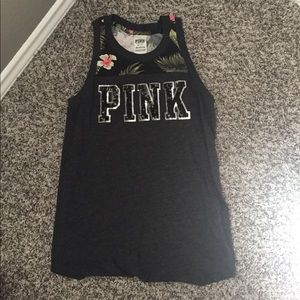VS PINK Sequin Tank Top. Like new!